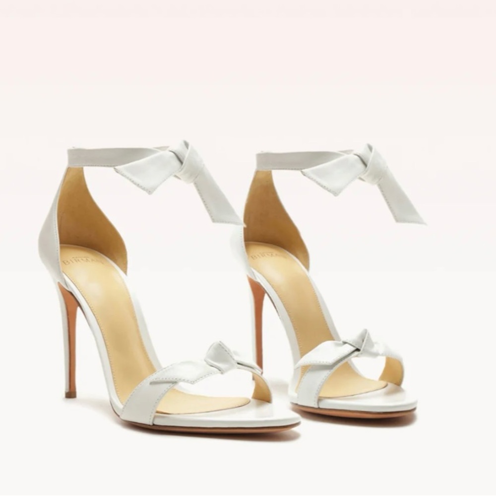 Alexandre Birman CLARITA 100 WHITE heels